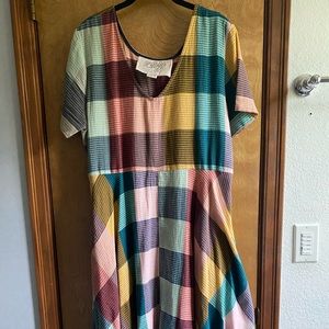 Ace & Jig Luella Dress, Sandstone